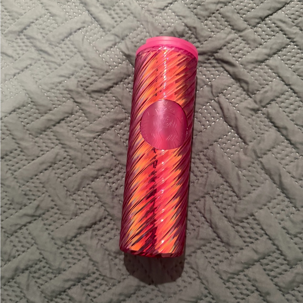 Starbucks Pink and Orange Tumbler